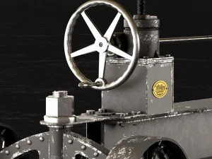 train-crank-table 3D Model
