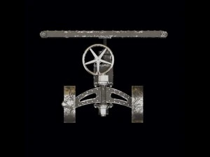 train-crank-table 3D Model