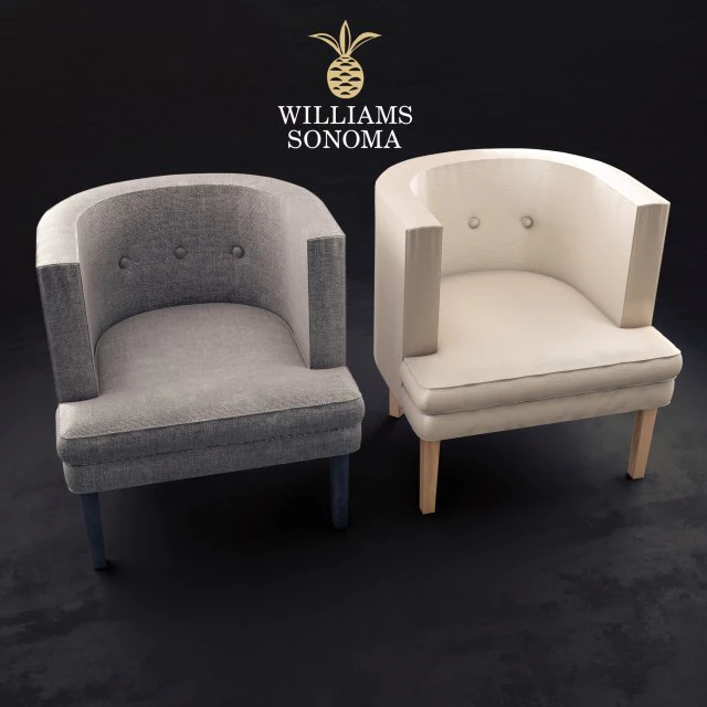 geoffrey chair 3D Model .c4d .max .obj .3ds .fbx .stl .blend 