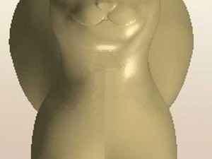 cat yoga 3D Druckmodell
