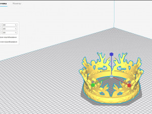 crown for 3d printing 3Dモデル