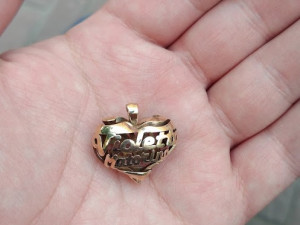 heart with first and last name sls or casting 3D Print Model