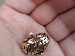 heart with first and last name sls or casting 3D Print Model
