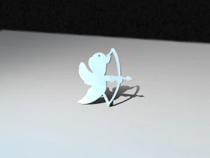 pendant angel 3D Print Model