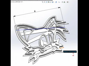 sonic and fox-cookie cutters 3D Print Model