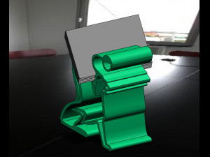 card holder lion griffin 3D 프린트 모델