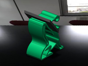 card holder lion griffin Model Cetak 3D