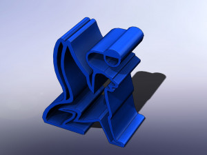 card holder lion griffin Model Cetak 3D