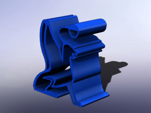card holder lion griffin Model Cetak 3D
