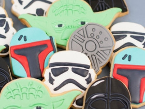 star wars cookie cutters- 7 pcs - 80mm 3D Baskı Modeli