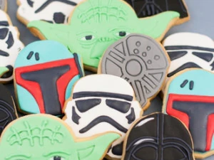 Cortadores de biscoitos Star Wars - 7 peças - 80 mm Modelo de Impressão 3D