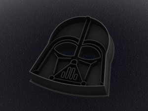 star wars cookie cutters- 7 pcs - 80mm 3Dプリントモデル