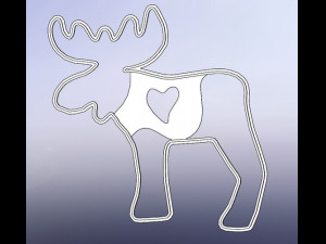 moose ans home - 2 pcs 3D 打印模型