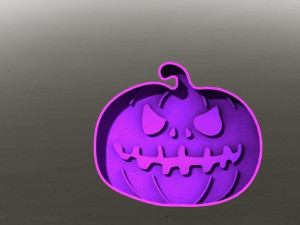 cutters for halloween 8 pcs - 8-10cm Modelo de Impressão 3D