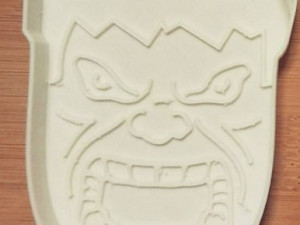 cookie cutter hulk-100 3D Print Model