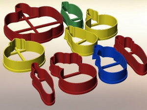 vegetable set 18 pcs- 50 3Dプリントモデル