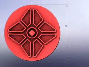 cookie cutters- destiny 3d print model 3D Print Model