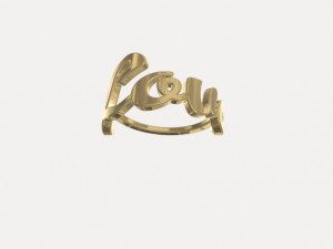 ring-love norian-54-64 mm 4pcs 3D Model