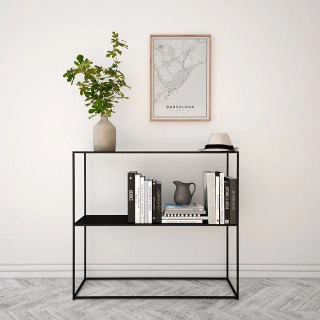 decorative set with plant 3D Model .c4d .max .obj .3ds .fbx .stl .blend 