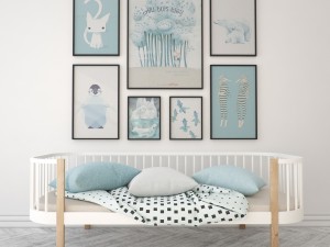 kids bed Modelo 3D