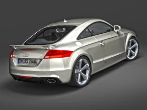 Audi tt rs 2010 Modelo 3D