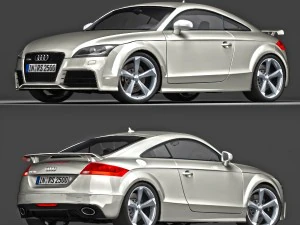Audi tt rs 2010 Modelo 3D