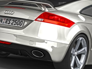 Audi tt rs 2010 3D मॉडल