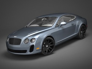 bentley continental ss 2010 3Dモデル