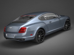 bentley continental ss 2010 3D Модель