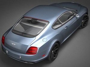 bentley continental ss 2010 3D Модель