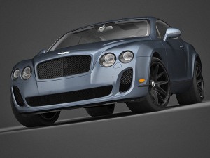 bentley continental ss 2010 3D Модель