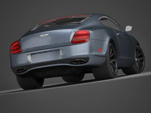 bentley continental ss 2010 3D Model