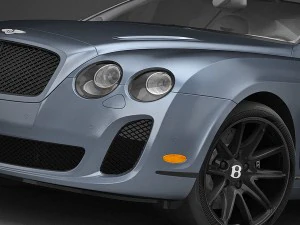 bentley continental ss 2010 3D Model