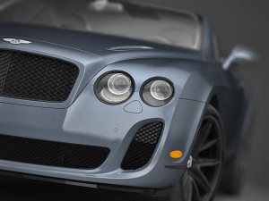 bentley continental ss 2010 3D Модель