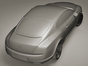 bentley continental ss 2010 3D Модель