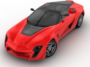 bertone mantide 2010 3D Модель
