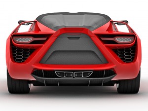 bertone mantide 2010 3D Модель