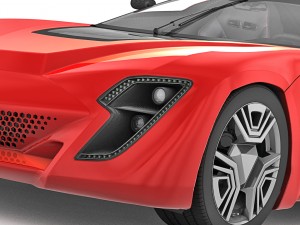 bertone mantide 2010 3D Модель
