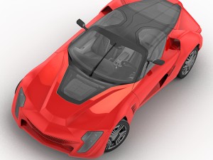 bertone mantide 2010 3D Модель