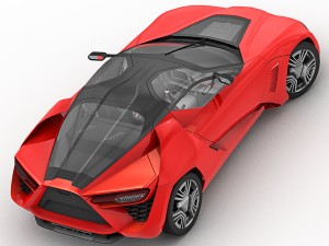 bertone mantide 2010 3D Модель