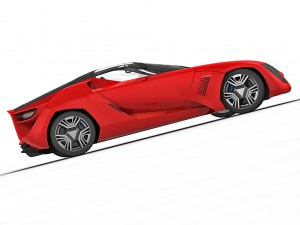 bertone mantide 2010 3D Модель