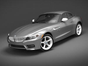 European Modern Car 2011 Modelo 3D