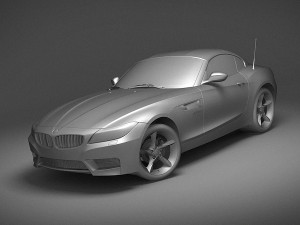 European Modern Car 2011 Modelo 3D