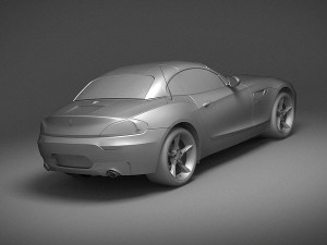 European Modern Car 2011 Modelo 3D