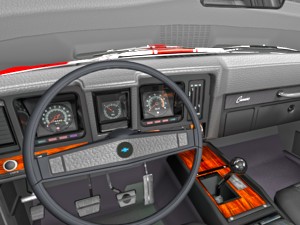 chevrolet camaro z28 1969 Modèle 3D