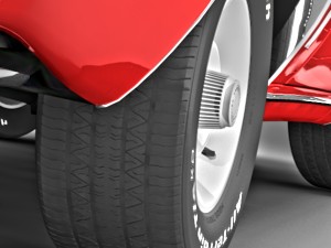 chevrolet camaro z28 1969 Modèle 3D