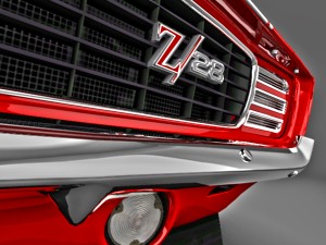 chevrolet camaro z28 1969 Modèle 3D