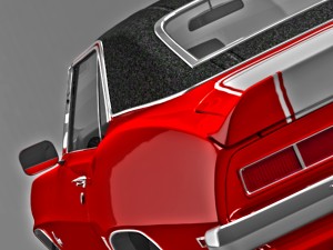 chevrolet camaro z28 1969 Modèle 3D