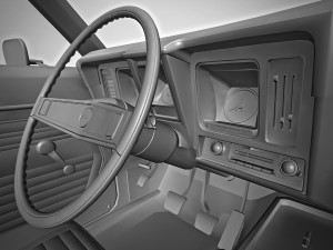 chevrolet camaro z28 1969 Modèle 3D