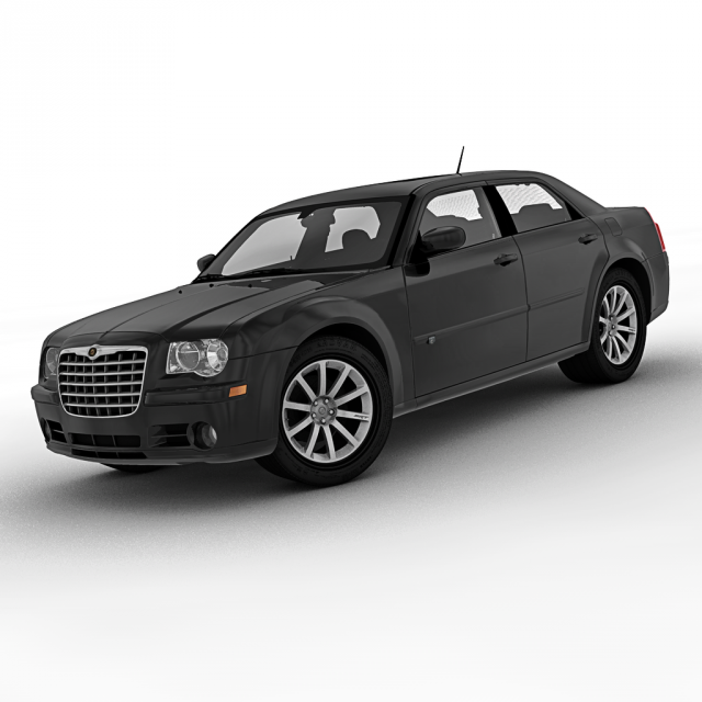 chrysler 300c 2008 Modello 3D .c4d .max .obj .3ds .fbx .stl .blend 